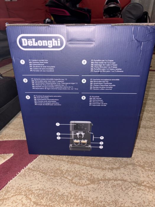 Vând Espressor DeLonghi nou nouț