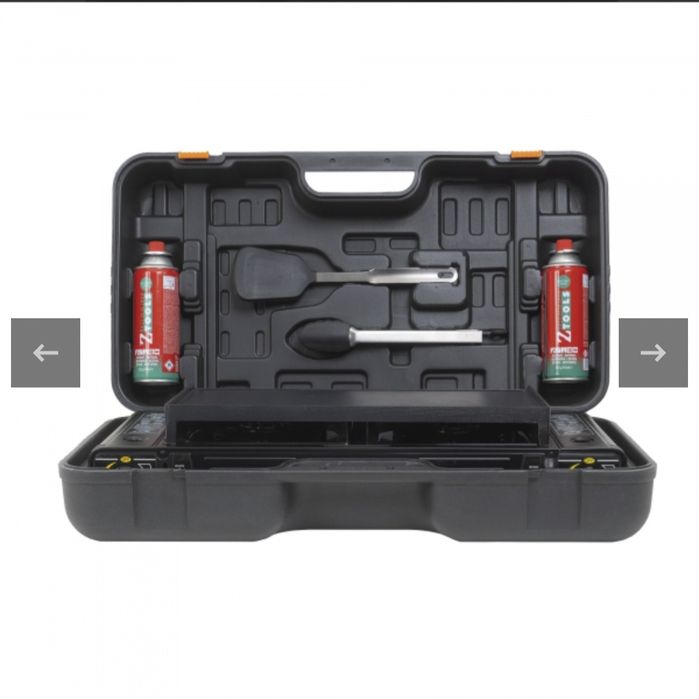 Aragaz camping cu două ochiuri