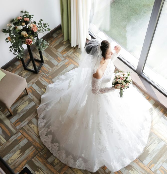 Свадебное платье!