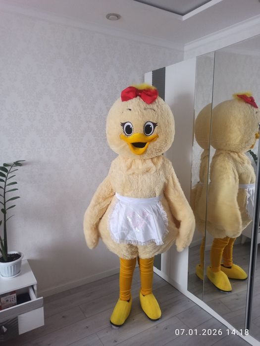 Костюм цыпленка новая