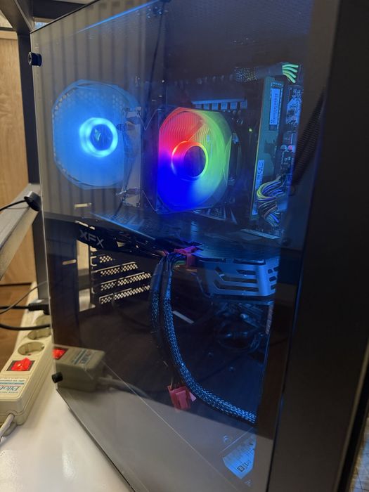Игровой ПК не дорого, rx580 8gb, DDR4 16gb, ssd, hdd