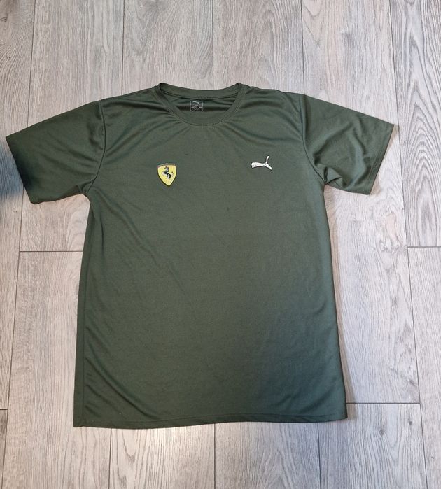 Зелена Тениска Puma×Ferarri