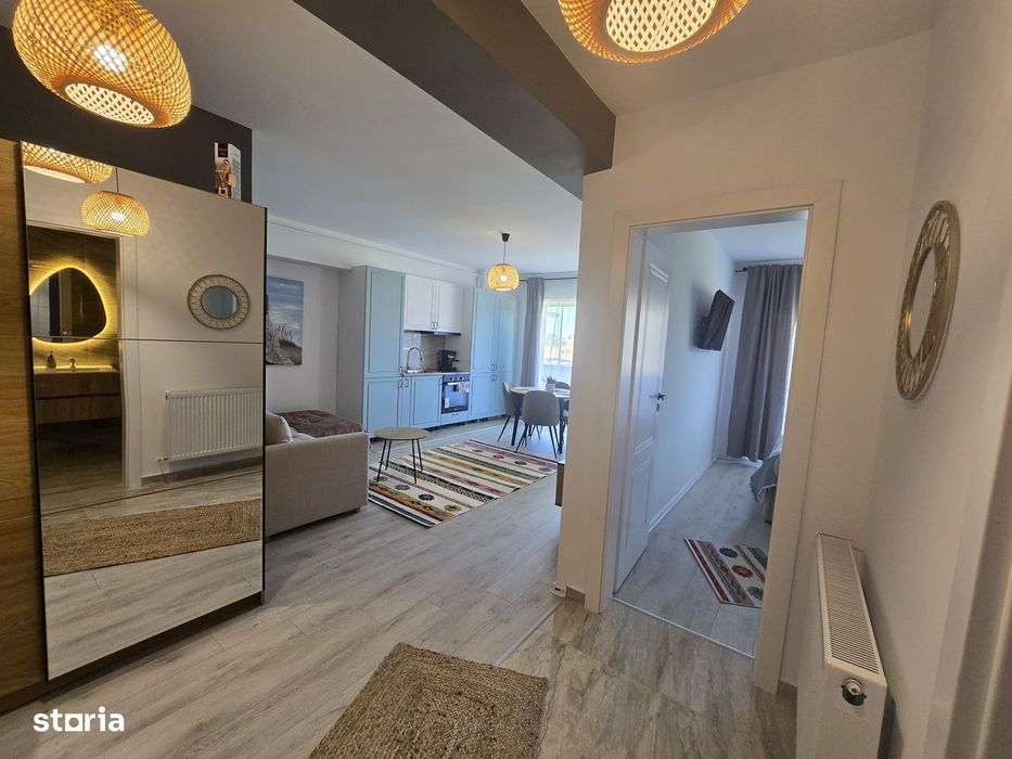 Apartament 2 camere complet mobilat utilat prima inchiriere