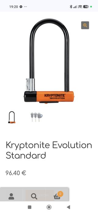 Чисто нови катинар kryptonite evolution