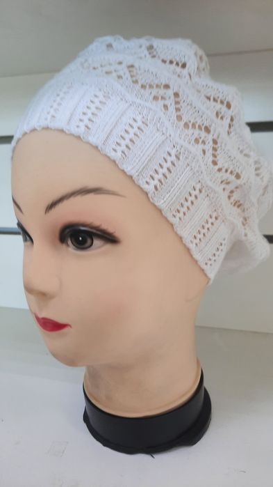 Берет летний вязаный