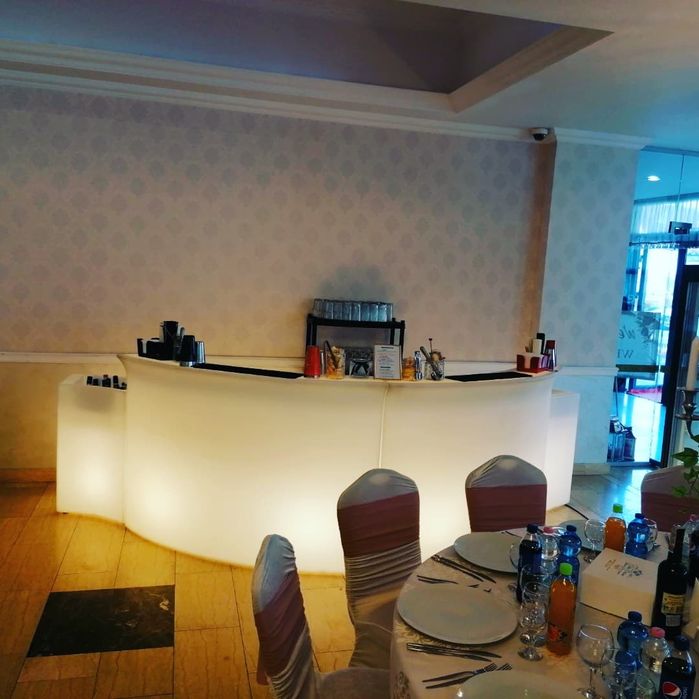 Cocktail bar mobil /360 video booth / Fum greu + Tort de Shot-uri