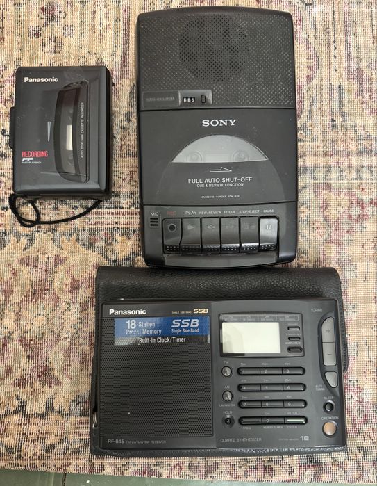 Colectie radio, radio-casetofon cu cd, diverse electronice vechi