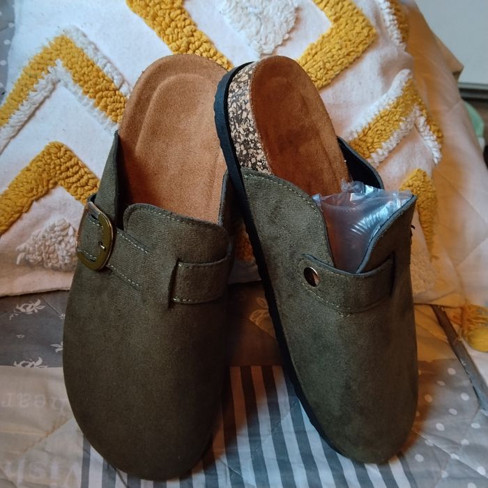 Saboți piele întoarsă Nr 39
