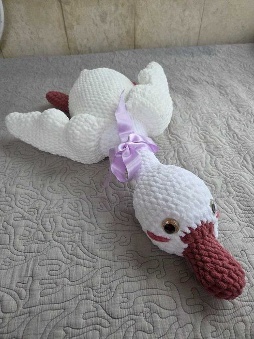 Плетени плюшени играчки, ръчна изработка