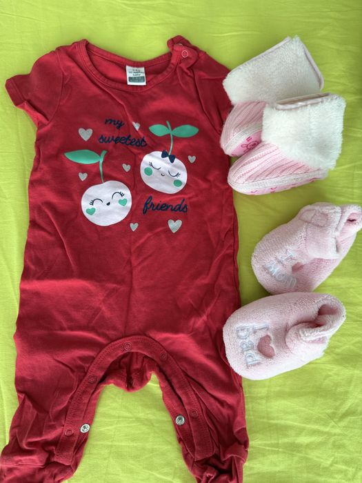 Лот бебешки дрехи за момиче 62/68см