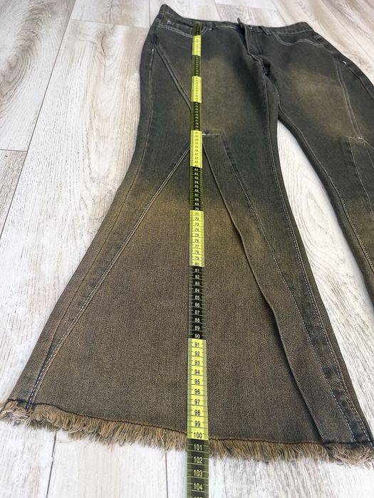 Blugi bărbătești 2025 – Arămiu degradé – Largi jos – NOI, NEPURTAȚI