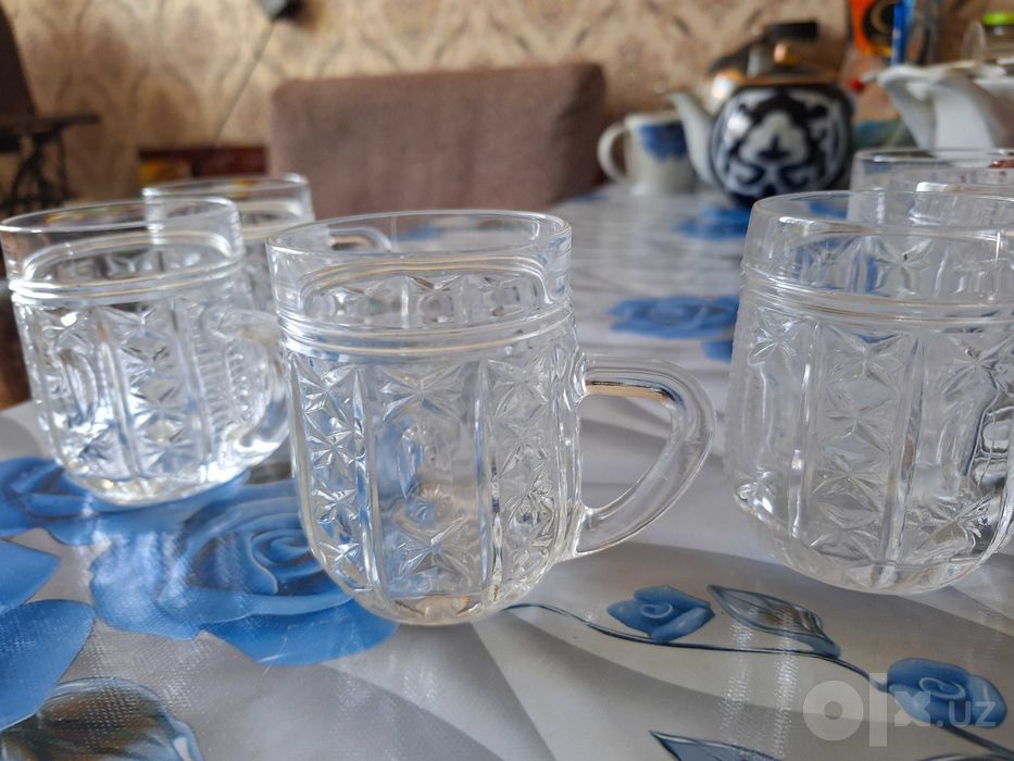 Кружка стеклянная