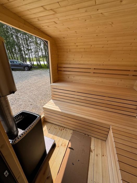 Sauna si ciubar jacuzii acrilic