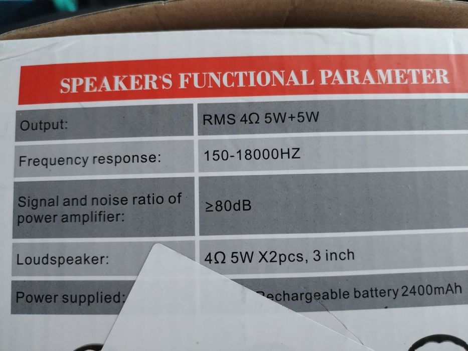 Set sistem mini karaoke duo