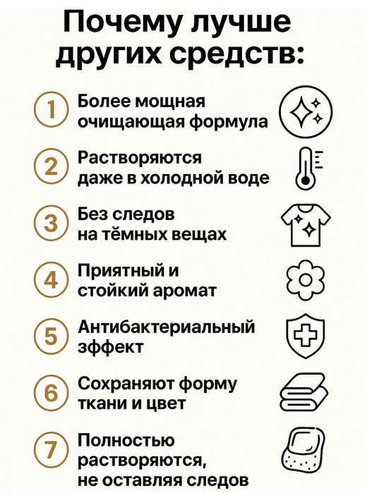 Капсулы для стирки