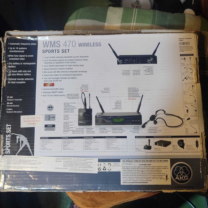 lavaliera AKG 45 ,, vms 470