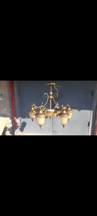 Люстра + бра продам