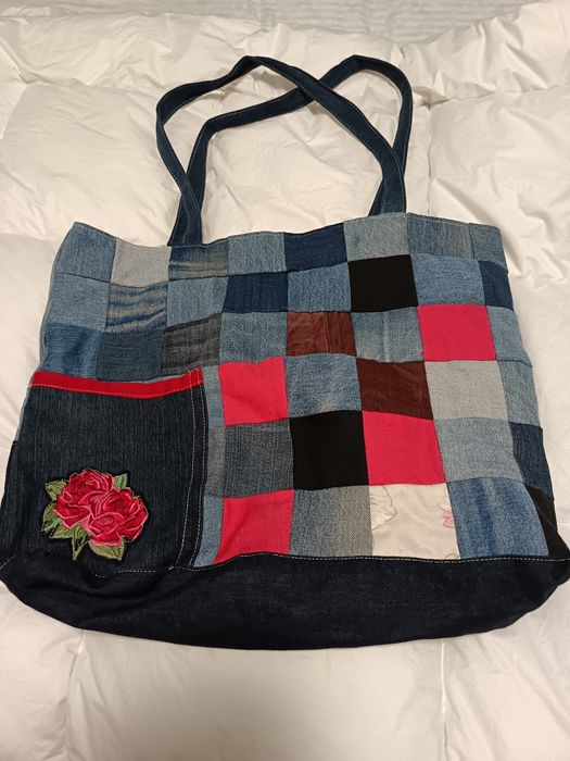 Geanta blugi home made