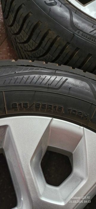 Schimb/Vand jante aliaj Duster r16 cu anvelope Goodyear all season 215 65 16