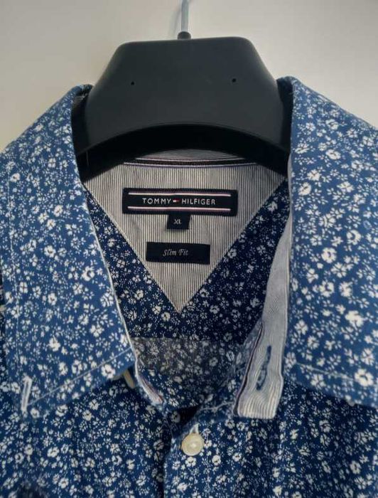 Tommy Hilfiger Slim Fit XL – cămașă originală, stare impecabilă