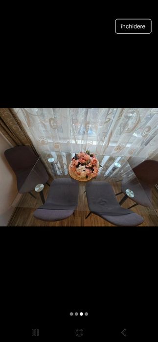 Set Jisk masa +4 scaune