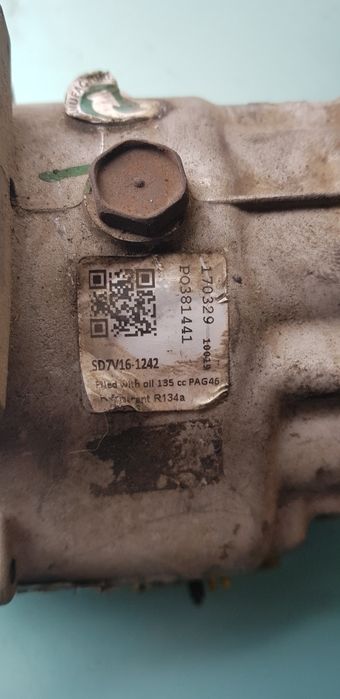 Compresor AC Citroen / Peugeot 1.6hdi SD7V16 1242 SANDEN ,964540480