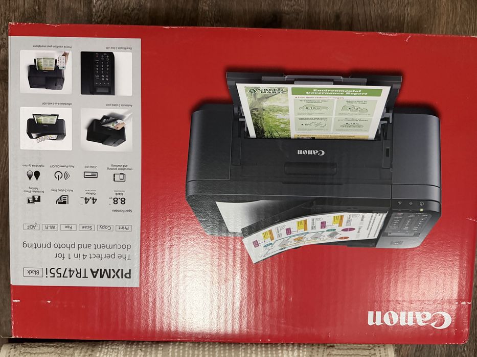 Canon принтер чисто нов