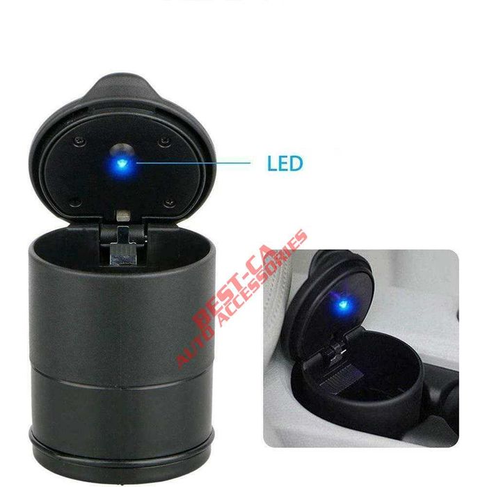 Пепелник със син лед диод за Сеат Леон 2 (1P) Ибиза 6L, 6J