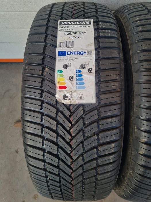 Нови всесезонни гуми 2 броя BRIDGESTONE WetherControl A005 225 60 R17