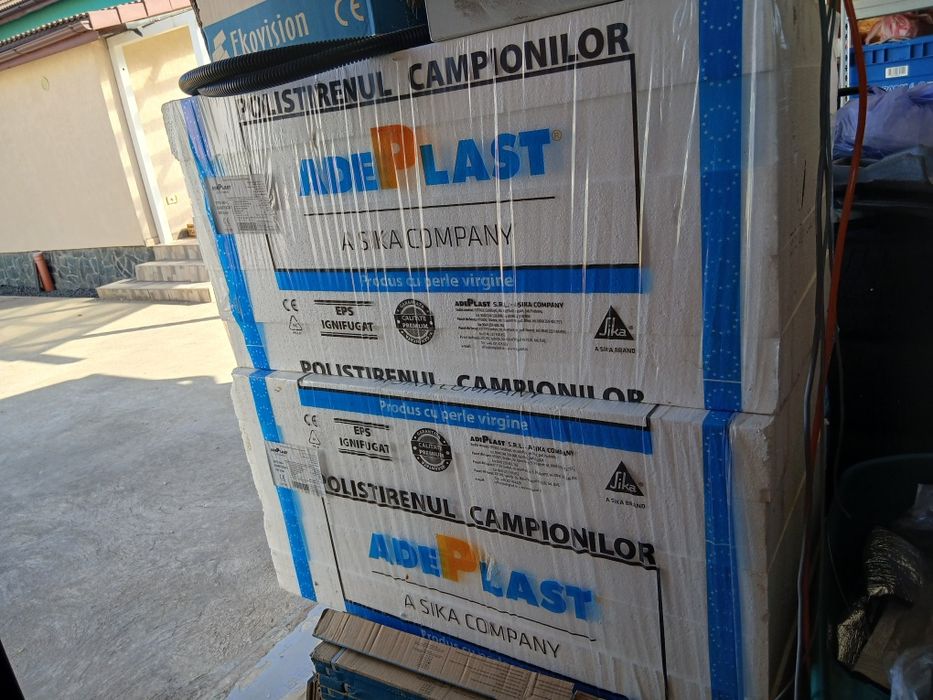 Ieftin polistiren ADEPLAST expandat 10cm EPS80+ pentru  fatada casa