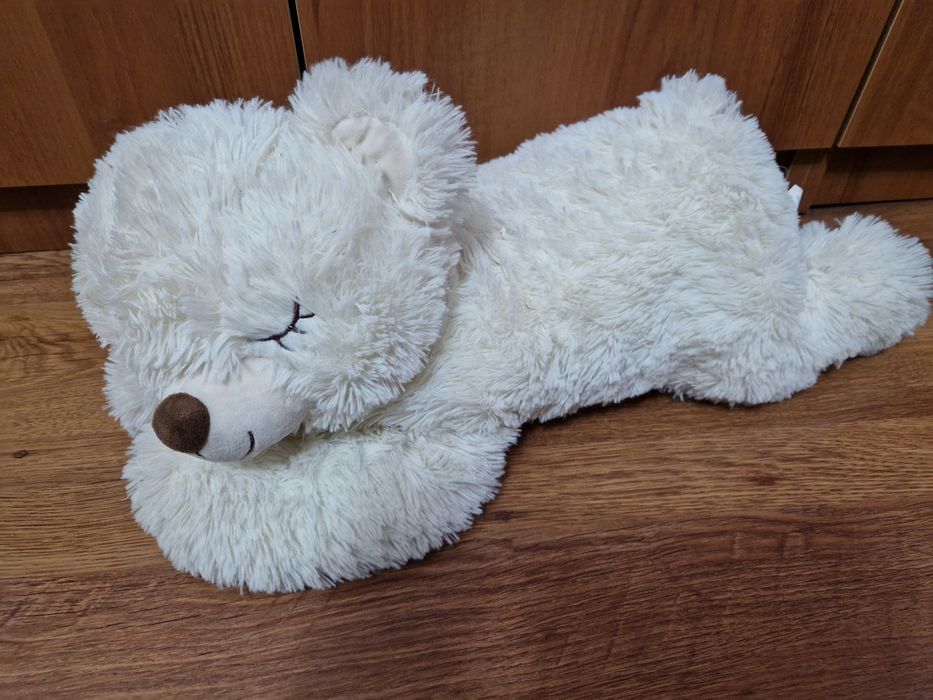 Плюшен легнал мечок