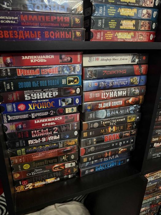 Видеокассеты vhs