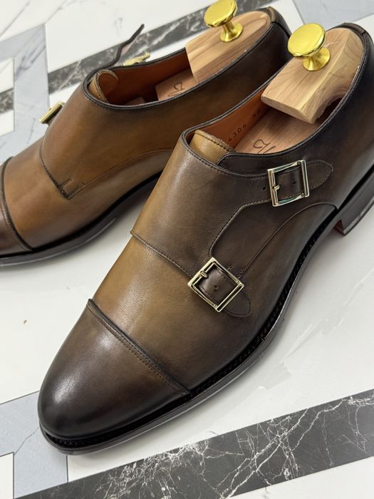 Туфли монки Santoni