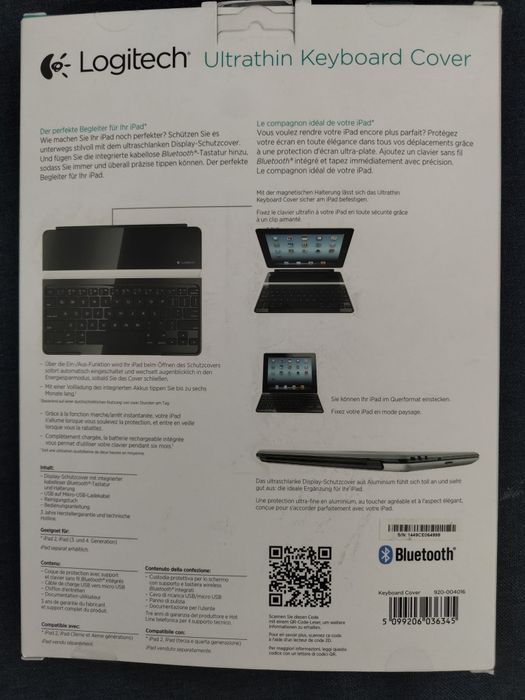 Tastatura Logitech Ultra Thin Ipad 2, 3 si 4