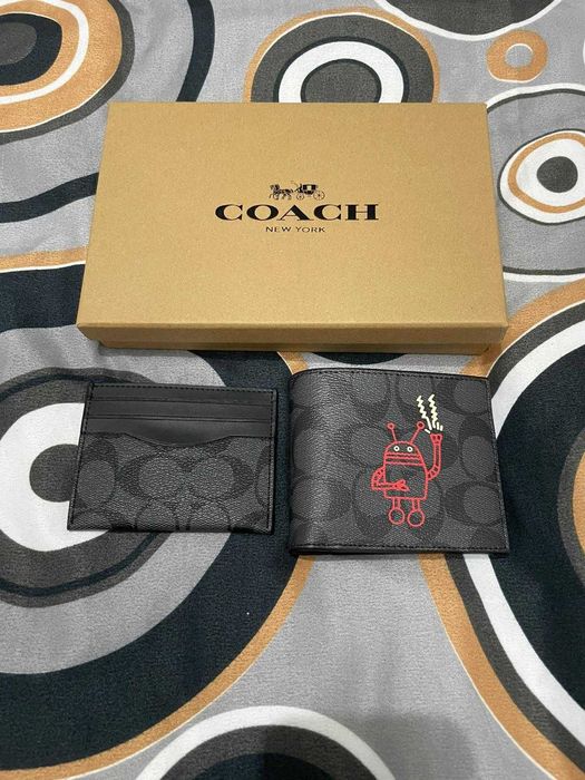 Portofel Coach Robot Nou Set Original Ieftin
