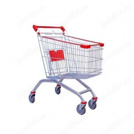 Carucioare si Cosuri Supermarket NOI 120L / 150L / Platforma 350kg / Cosuri Metalice