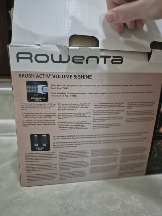 ROWENTA brush activ volume and shine