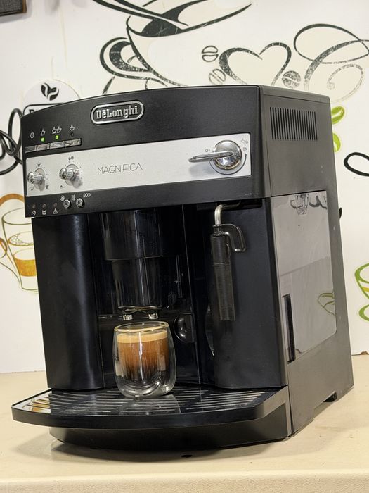Кафемашина кафе автомат delonghi magnifica с гаранция