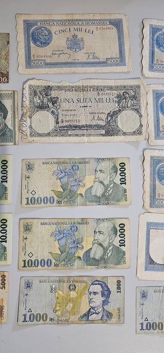 Colecție bancnote vechi