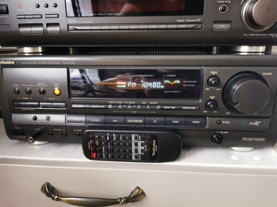 Amplituner Technics SA-AX710+ telecomanda