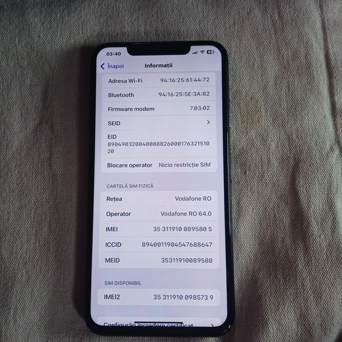 Iphone XS max  64G