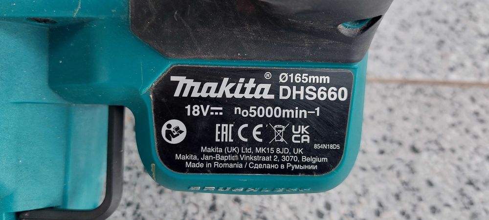 Circular de mana makita 18 v