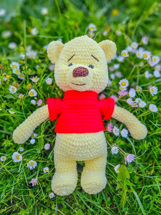 Ръчно изплетени плюшени играчки