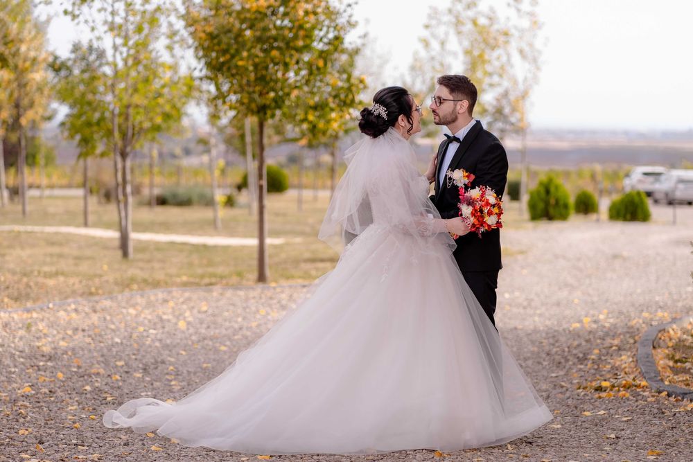 Rochie de mireasa A line de la Marithe CURATATA