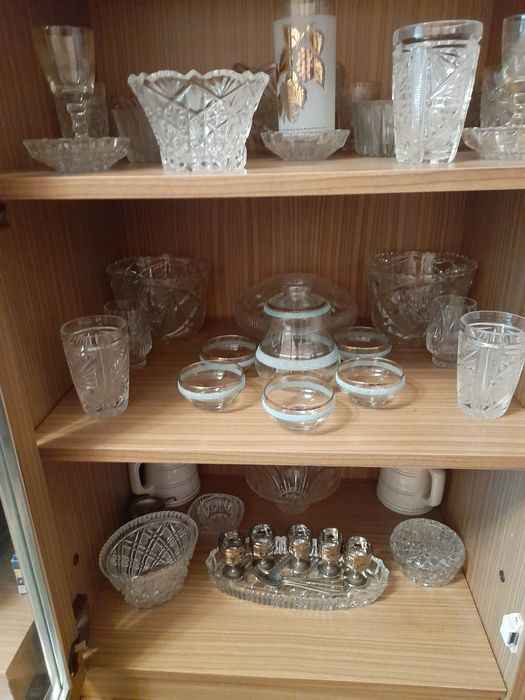 Хрусталь. Советская. Богем.  Чешская посуда