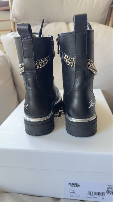 Ghete fetita Karl Lagerfeld marimea 31