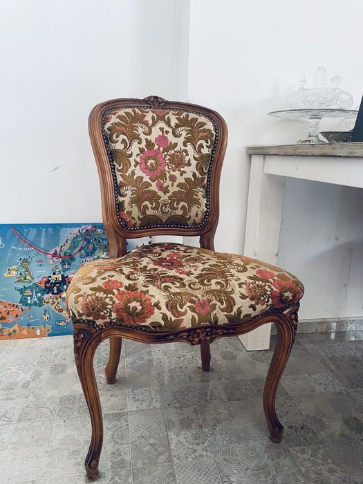 Стол ретро старинен барок луи 4 бр