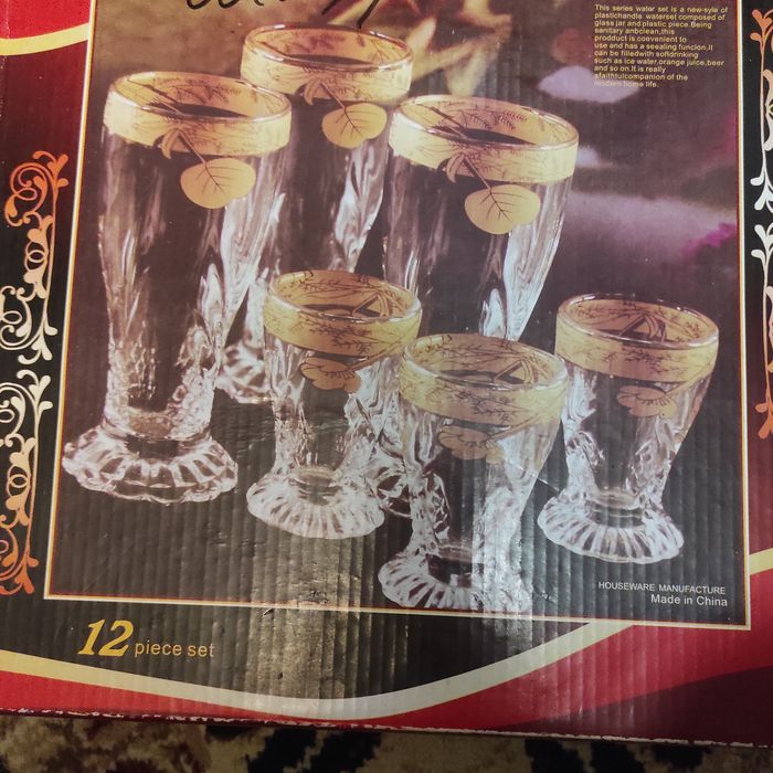 Рюмки. Бокалы. Набор бокалов.