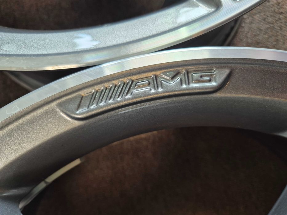 4 Jante Aliaj 5x112 18'' 7.5J ET 44 - OEM Mercedes C-Class W205 W206 AMG - V-Class Vito Viano A-Class W177 CLA AMG Gla AMG CA NOI