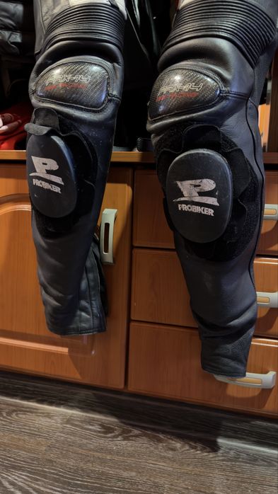 Мъжки кожен мото екип probiker размер 54